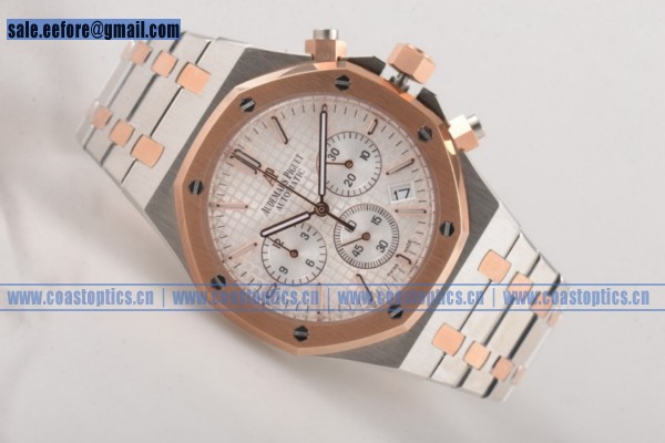 Audemars Piguet Royal Oak Watch Best Replica Two Tone 26320OR.OO.1220OR.02T - Click Image to Close